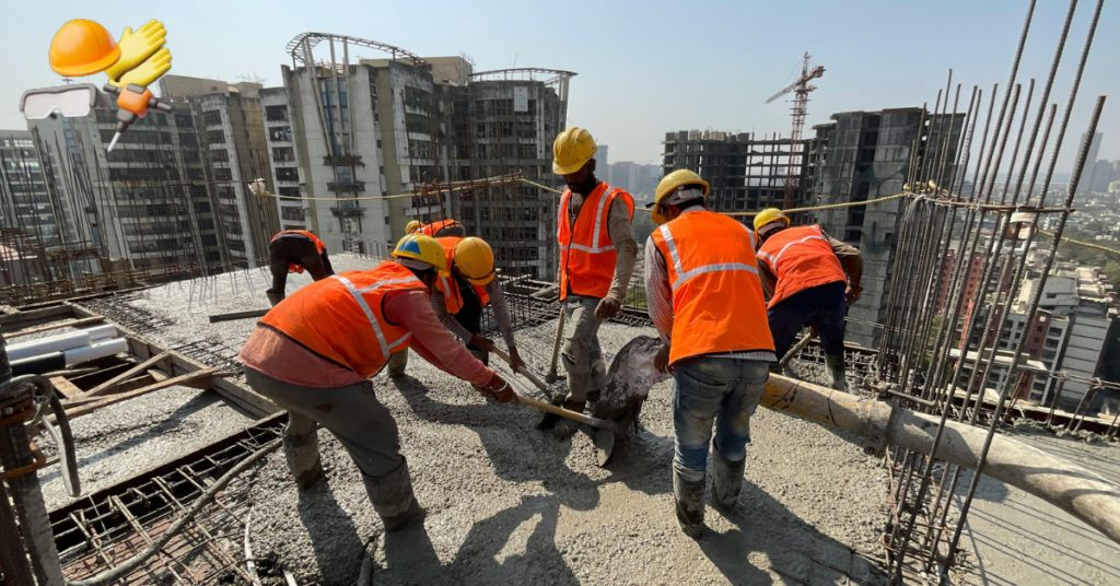 how does a construction worker work?