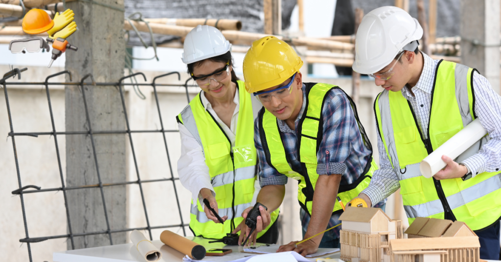 main duties of a construction worker