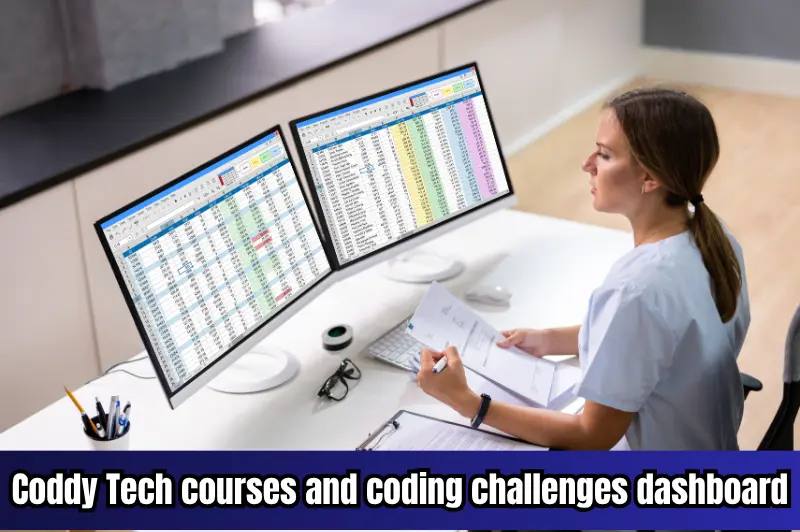 coddy tech courses and coding challenges dashboard